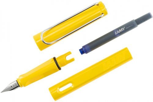 Перьевая ручка Lamy Safari Yellow перо EF