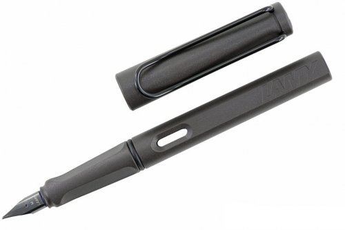 Перьевая ручка Lamy Safari Charcoal Black перо M