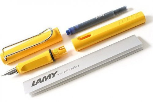 Перьевая ручка Lamy Safari Yellow перо M