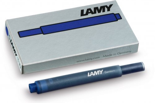Картриджи с чернилами (5 шт) для перьевой ручки Lamy T10 сине-черный
