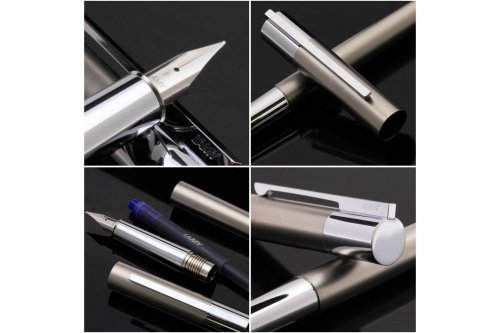 Перьевая ручка Lamy Scala Titanium перо F