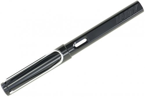 Перьевая ручка Lamy Safari Shiny Black перо EF