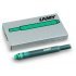 Картриджи с чернилами (5 шт) для перьевой ручки Lamy T10 зеленый