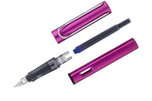 Перьевая ручка Lamy Al-star Vibrant Pink Special Edition 2018 перо EF