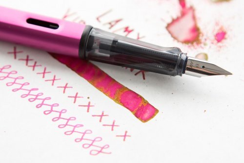 Перьевая ручка Lamy Al-star Vibrant Pink Special Edition 2018 перо EF