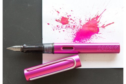 Перьевая ручка Lamy Al-star Vibrant Pink Special Edition 2018 перо M