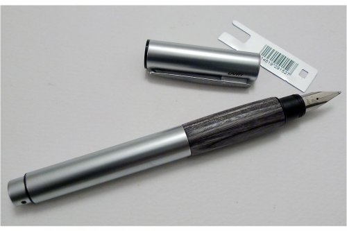 Перьевая ручка Lamy Accent Aluminium Grey Wood перо F
