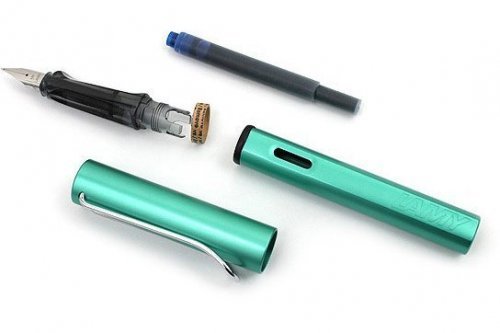Перьевая ручка Lamy Al-star Blue Green перо EF