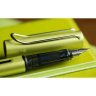 Перьевая ручка Lamy Al-star Charged Green перо F