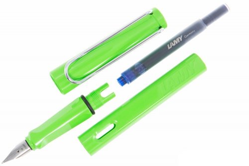 Перьевая ручка Lamy Safari Green