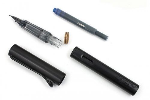 Перьевая ручка Lamy Al-star Black перо EF