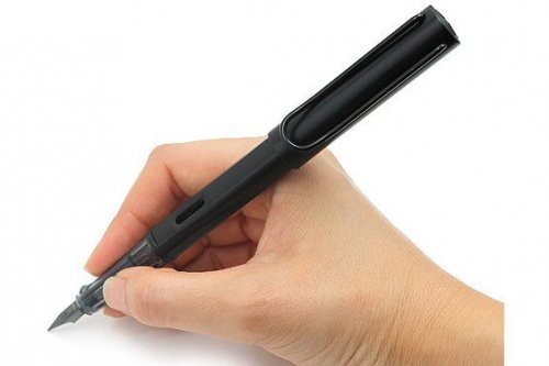 Перьевая ручка Lamy Al-star Black перо F