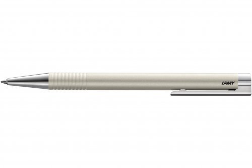 Шариковая ручка Lamy Logo Brushed Pearl