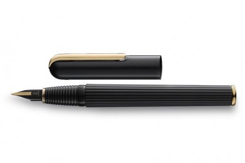 Перьевая ручка Lamy Imporium Black Gold перо EF
