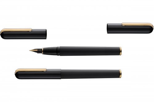 Перьевая ручка Lamy Imporium Black Gold перо EF