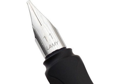 Перьевая ручка для каллиграфии Lamy Joy Black Silver перо 1,1 мм