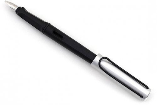 Перьевая ручка для каллиграфии Lamy Joy Black Silver перо 1,9 мм