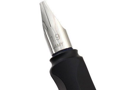 Перьевая ручка для каллиграфии Lamy Joy Black Silver перо 1,9 мм