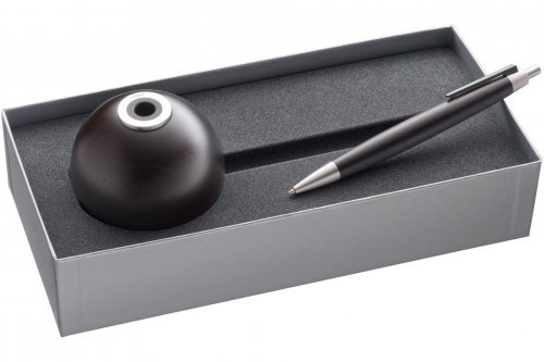 Подарочный набор Lamy 2000: шариковая ручка Black Wood с подставкой