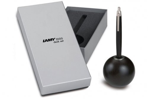 Подарочный набор Lamy 2000: шариковая ручка Black Wood с подставкой