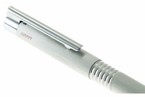 Перьевая ручка Lamy Logo Brushed Metal перо EF