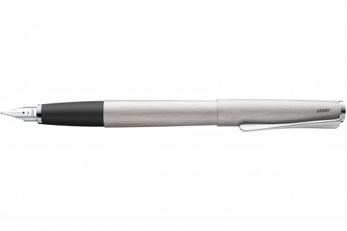 Перьевая ручка Lamy Studio Brushed Steel перо F