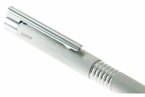 Перьевая ручка Lamy Logo Brushed Metal перо F