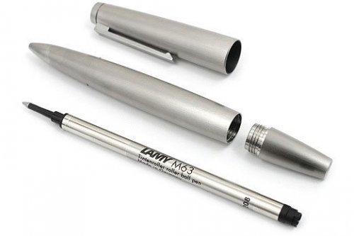 Ручка-роллер Lamy 2000 Brushed Stainless Steel