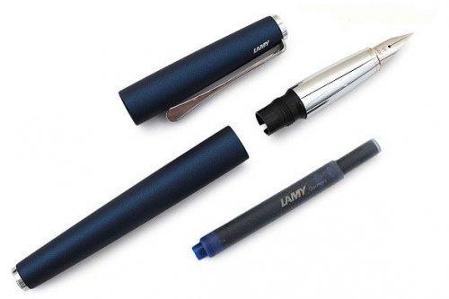 Перьевая ручка Lamy Studio Imperial Blue перо EF