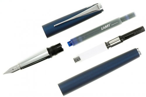 Перьевая ручка Lamy Studio Imperial Blue перо F