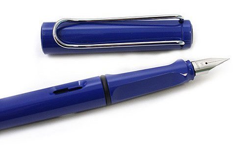 Перьевая ручка Lamy Safari Blue перо EF