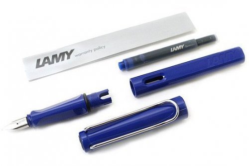 Перьевая ручка Lamy Safari Blue перо EF