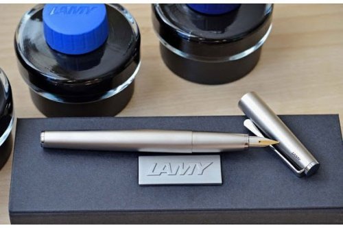 Перьевая ручка Lamy Studio Palladium перо F