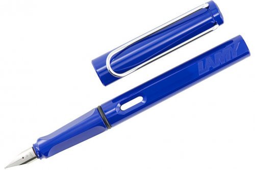 Перьевая ручка Lamy Safari Blue перо M