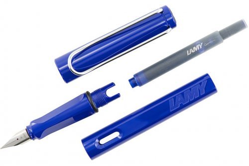 Перьевая ручка Lamy Safari Blue перо M