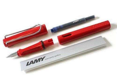 Перьевая ручка Lamy Safari Red перо EF