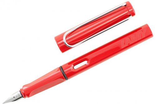 Перьевая ручка Lamy Safari Red перо M