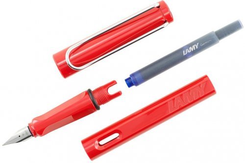 Перьевая ручка Lamy Safari Red перо M
